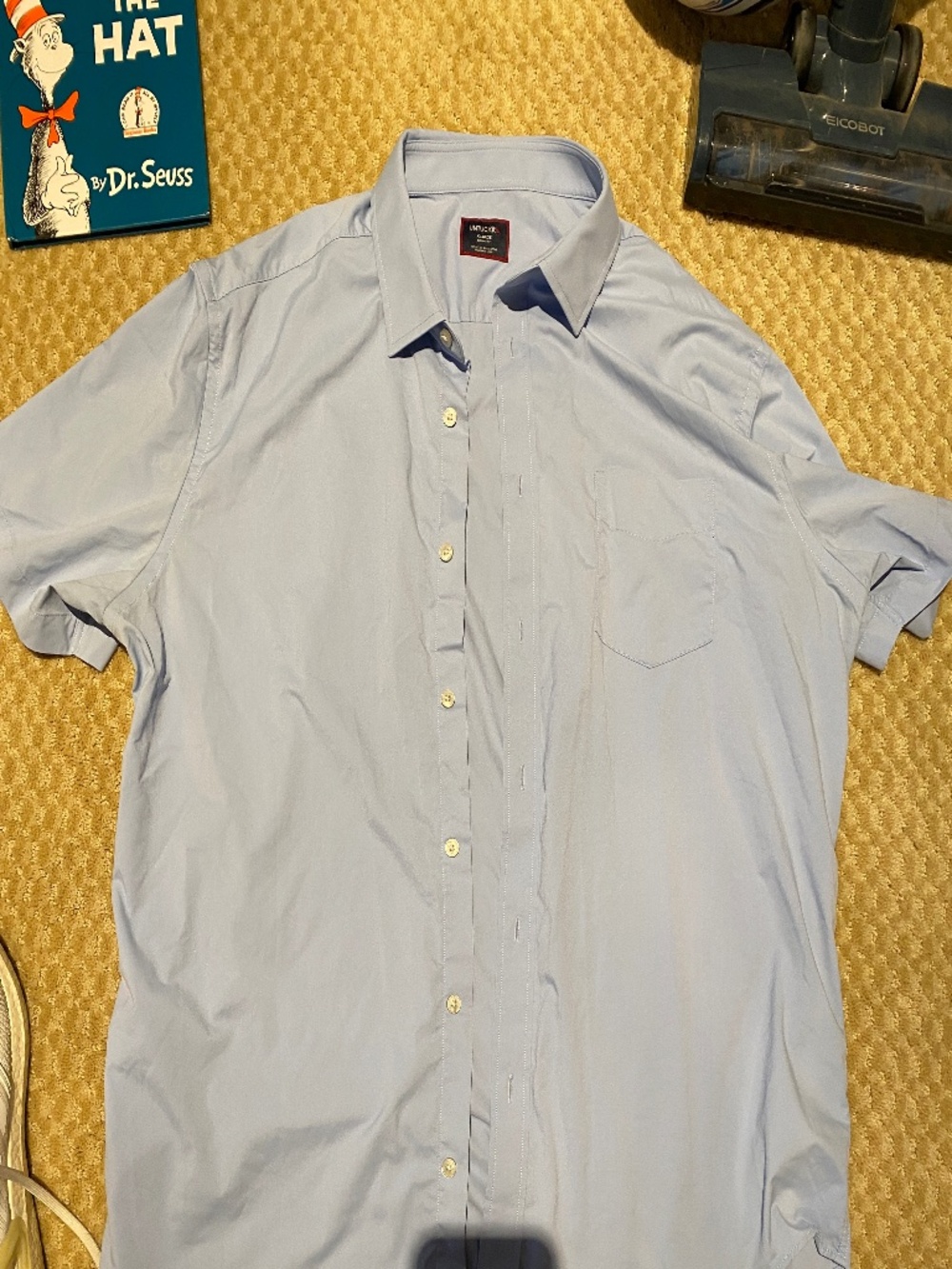 Untuckit Regular fit xl button up tee
